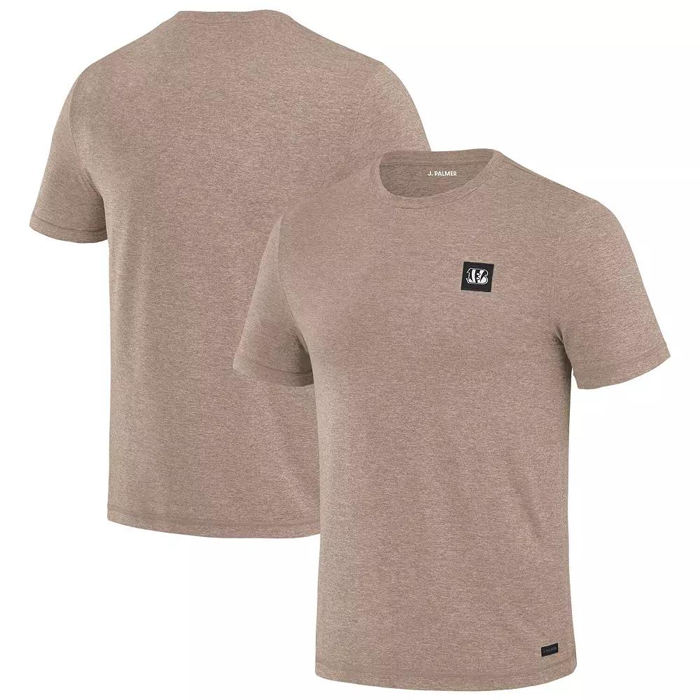 Men's J. Palmer Tan Cincinnati Bengals Four Down T-Shirt, Size: XL, Team Product Image