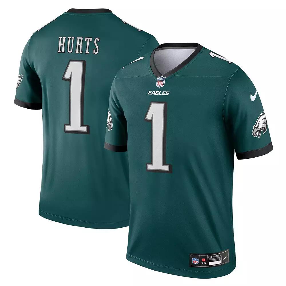 Men's Nike Jalen Hurts Black Philadelphia Eagles Legend Jersey,  Product Image