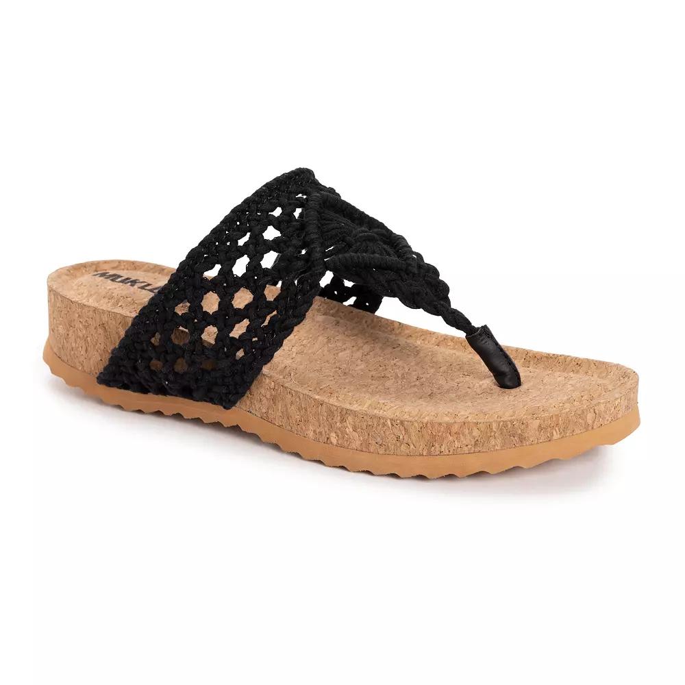 MUK LUKS Women's Pippen Comfortable Sandals,  Product Image