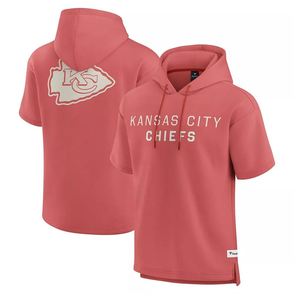 Men's Fanatics Red Kansas City Chiefs Elements Future Ground Lettering Short Sleeve Pullover Hoodie, Size: 2XL Product Image