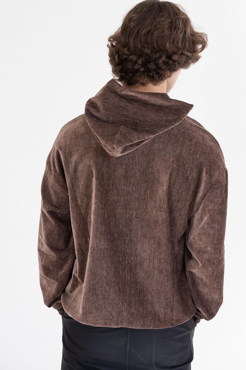 Soft Velvet Hoodie Product Image