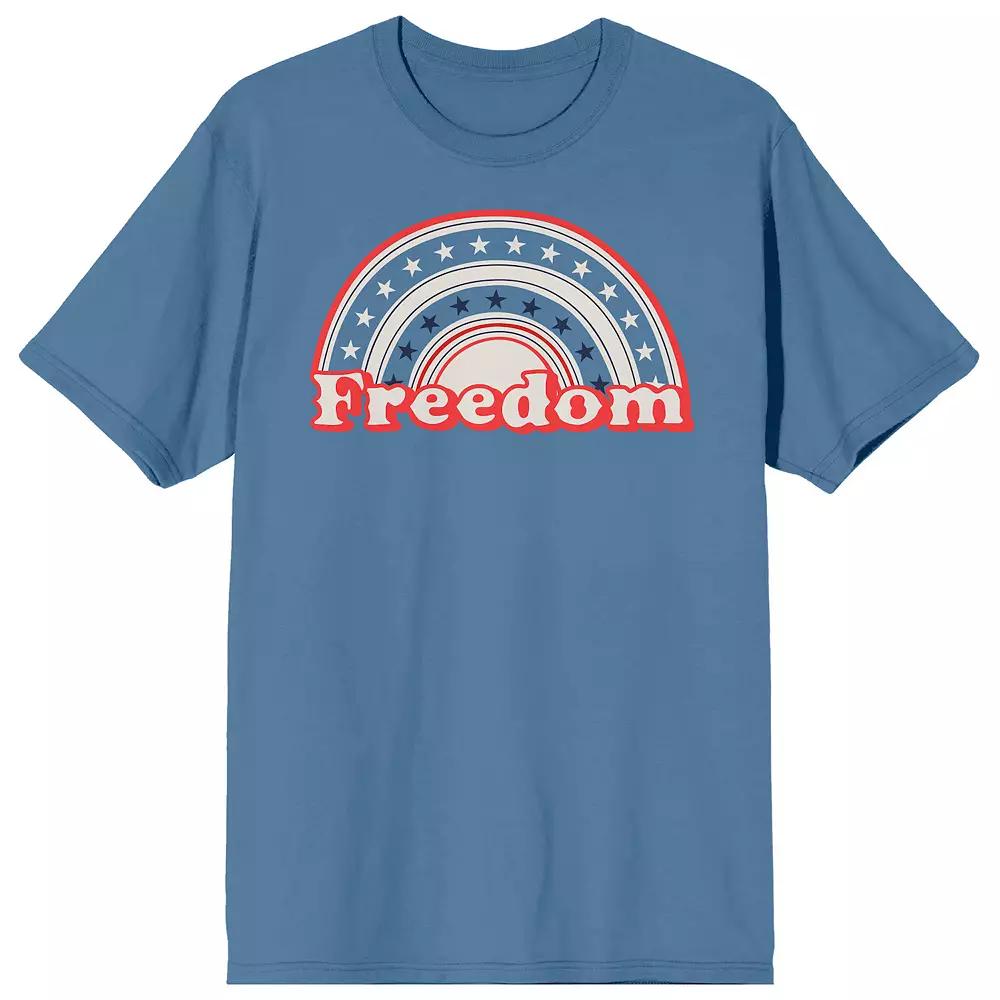 Men's Americana Freedom Rainbow Tee,  Product Image