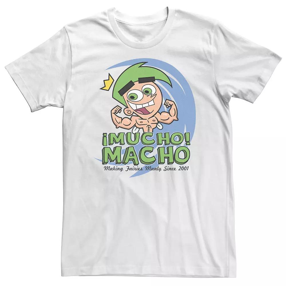 Big & Tall Nickelodeon Fairly OddParents Mucho Macho Tee, Men's,  Product Image