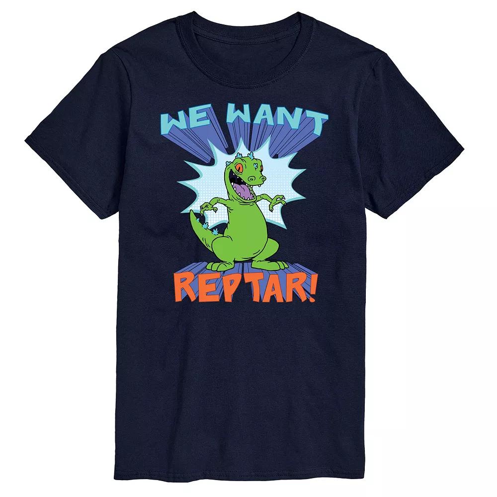 Big & Tall Rugrats We Want Reptar Graphic Tee, Men's,  Product Image