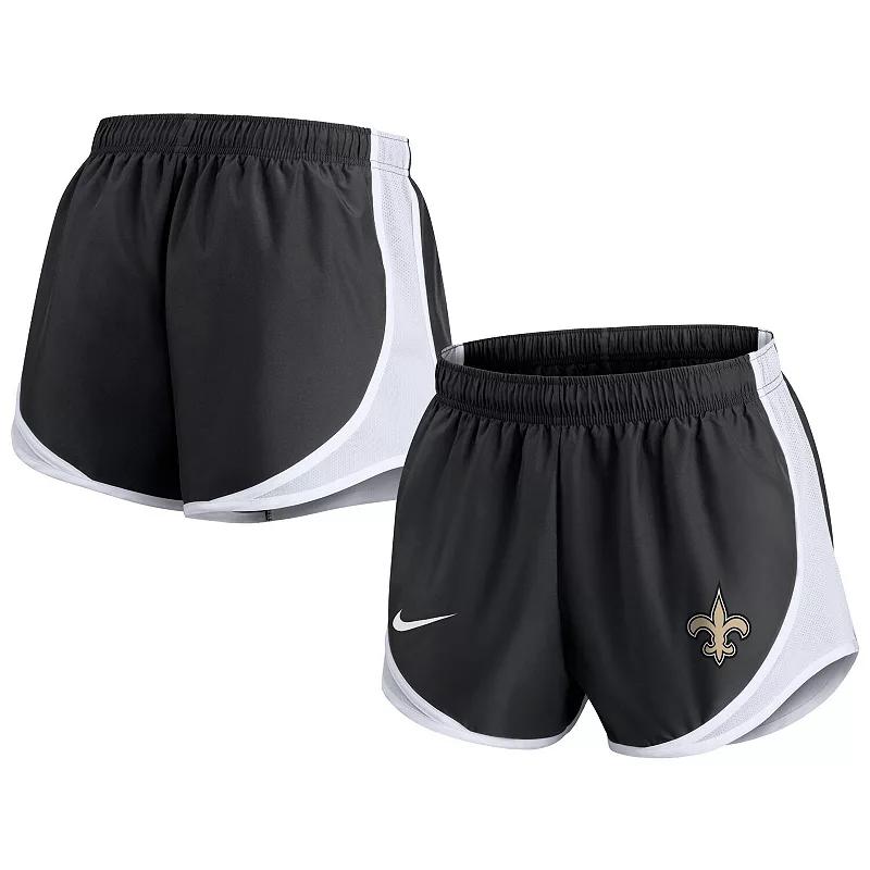Women's Nike Black New Orleans Saints Tempo Shorts,  Product Image