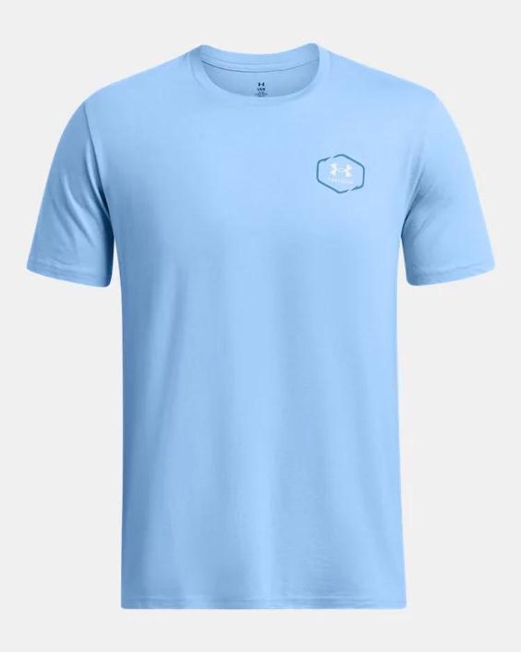 SALE Under Armour® Men's S/S Carolina Blue Freedom Marlin T-Shirt Product Image