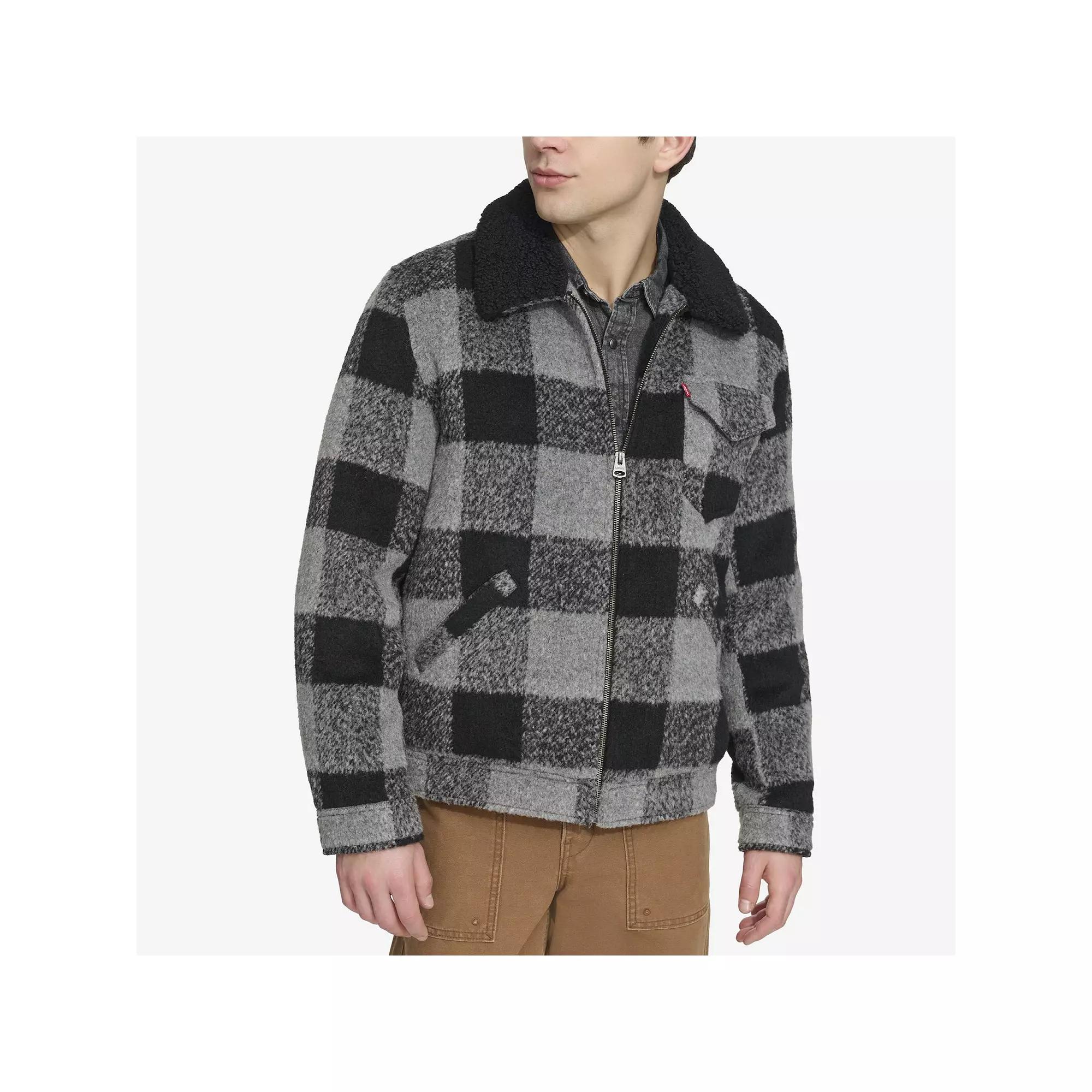 Men's Levi's® Wool Blended Depot Jacket with Sherpa Collar,  Product Image