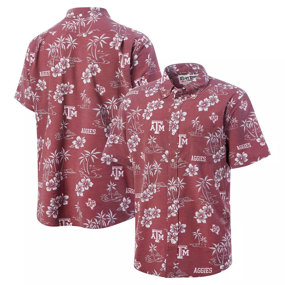Men's Reyn Spooner Maroon Texas A&M Aggies Classic Button-Up Shirt,  Product Image