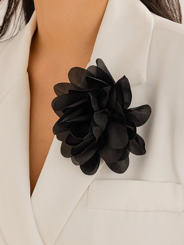 Three-Dimensional Flower Brooch Accessories Product Image