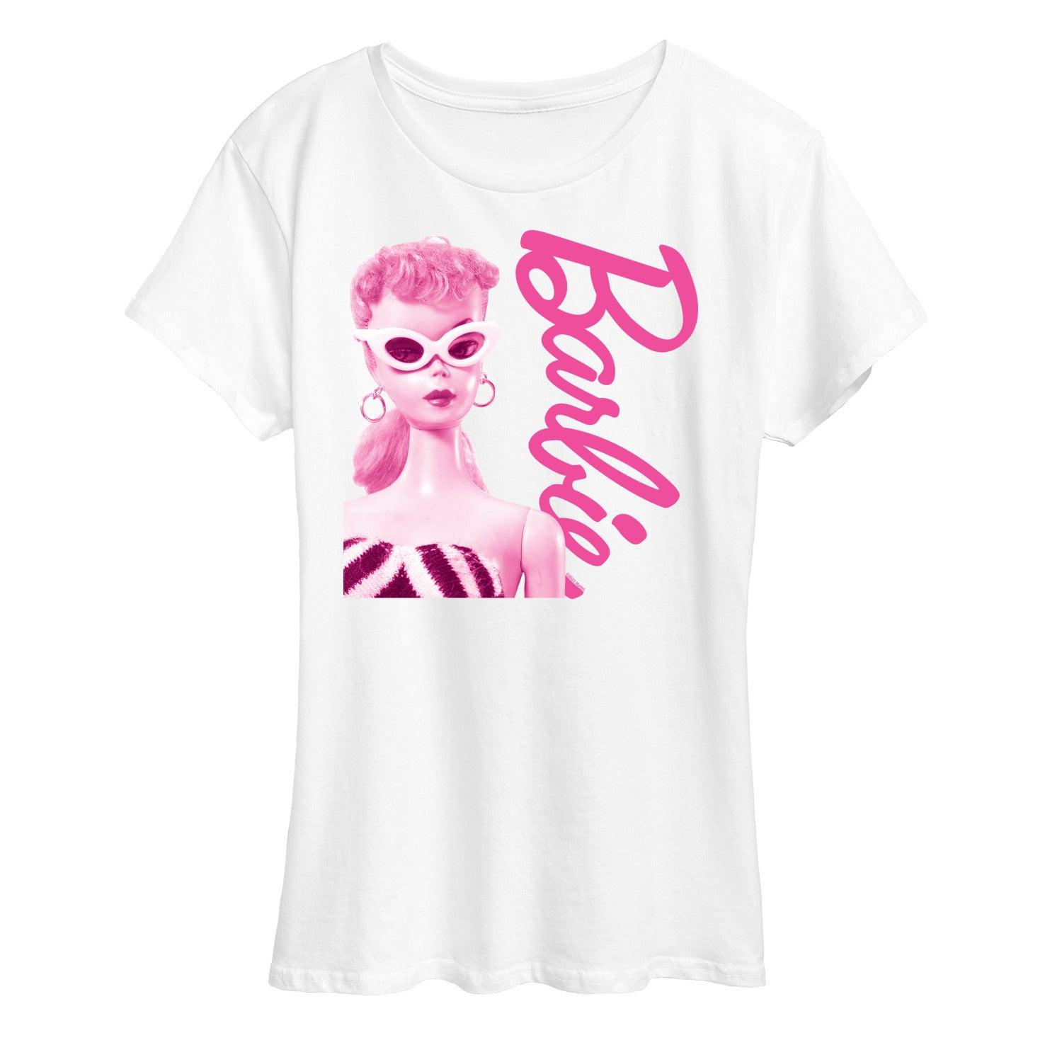 Women's Barbie Pink Doll Graphic Tee, Girl's,  Product Image