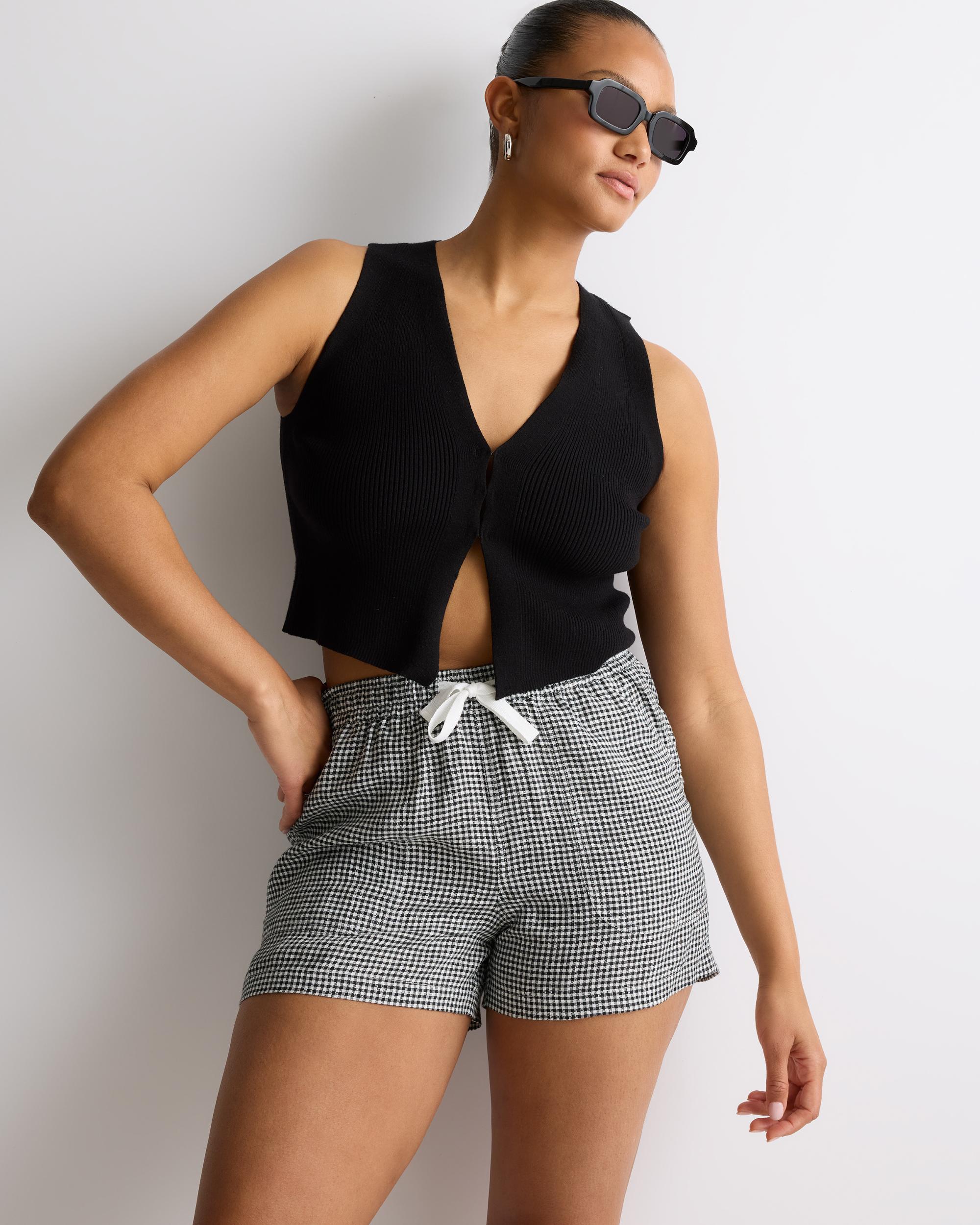 Quince | Women's 100% European Linen Shorts Size XS Product Image