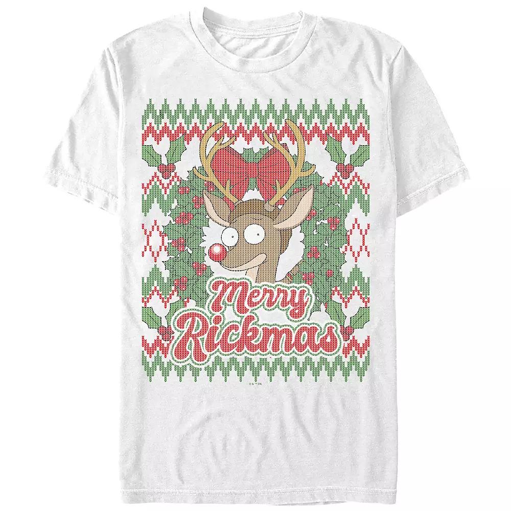 Men's Rick And Morty Merry Rickmas Graphic Tee,  Product Image