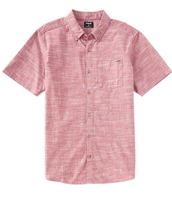Hurley Short Sleeve One & Only Stretch Classic Fit Woven Shirt Product Image