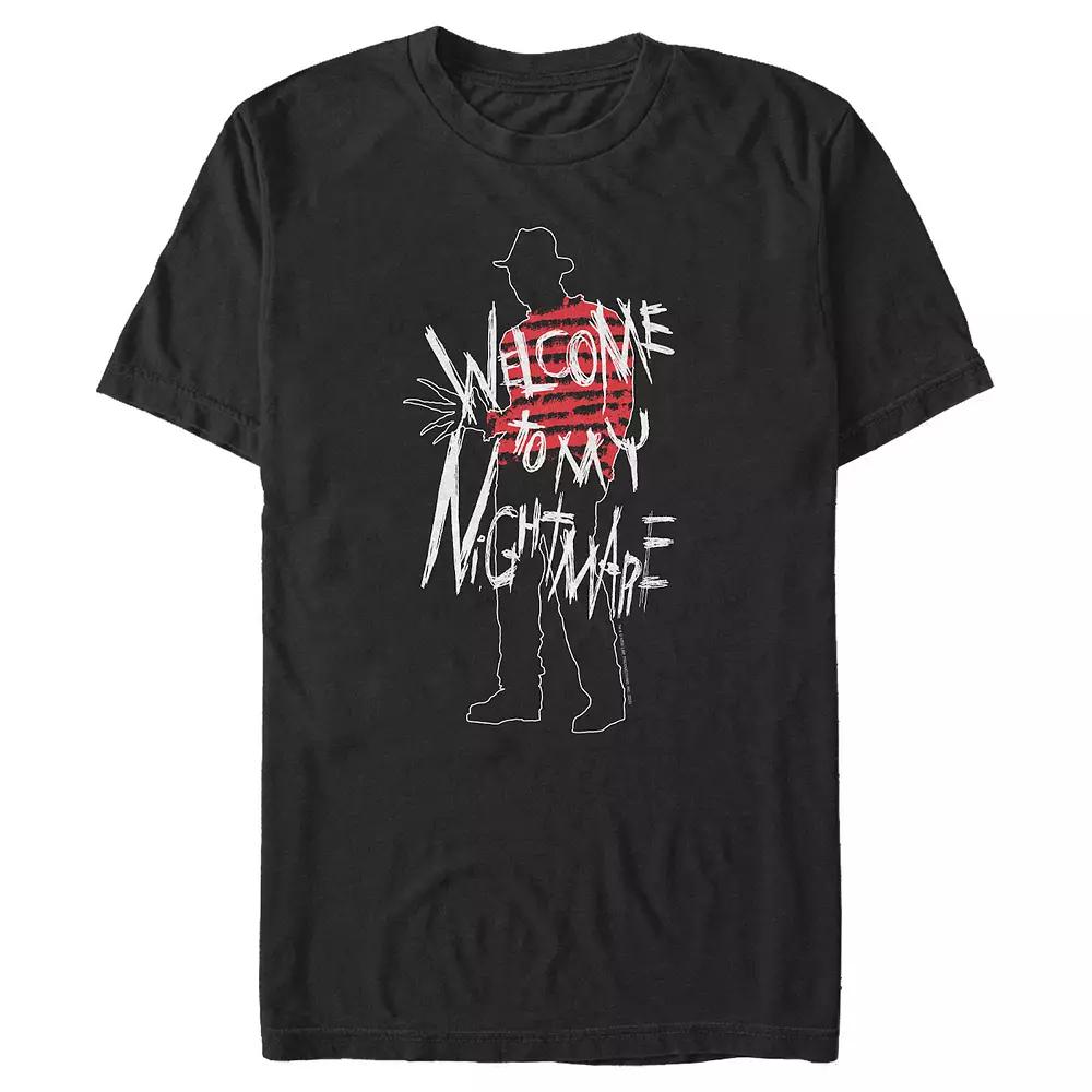 Men's A Nightmare On Elm Street Welcome To My Nightmare Graphic Tee,  Product Image