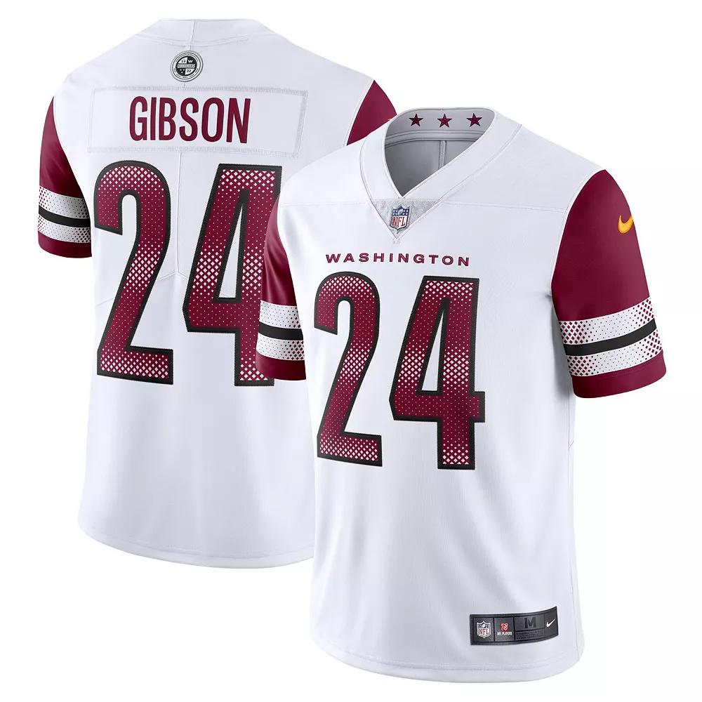 Men's Nike Antonio Gibson White Washington Commanders Vapor Limited Jersey, Size: Medium, Wft White Product Image