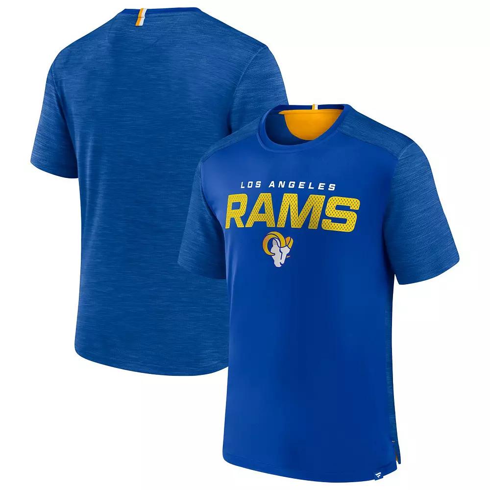 Men's Fanatics Branded Royal Los Angeles Rams Defender Evo T-Shirt,  Product Image