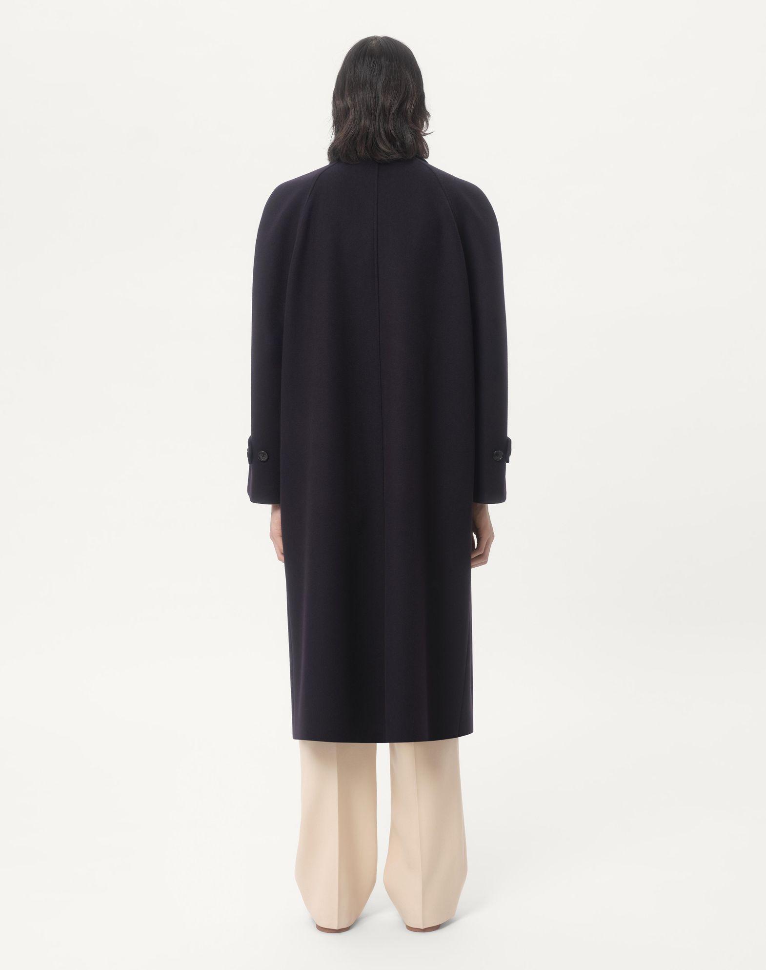 Single-Breasted Wool And Cashmere Coat Product Image