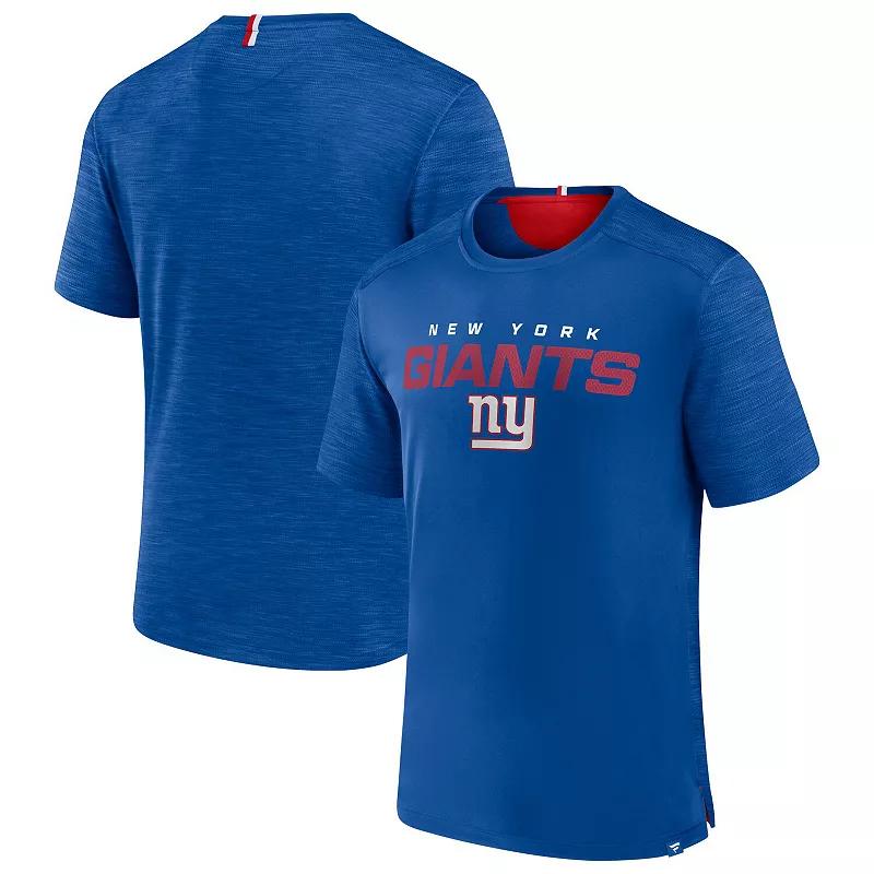 Men's Fanatics Branded Royal New York Giants Defender Evo T-Shirt,  Product Image