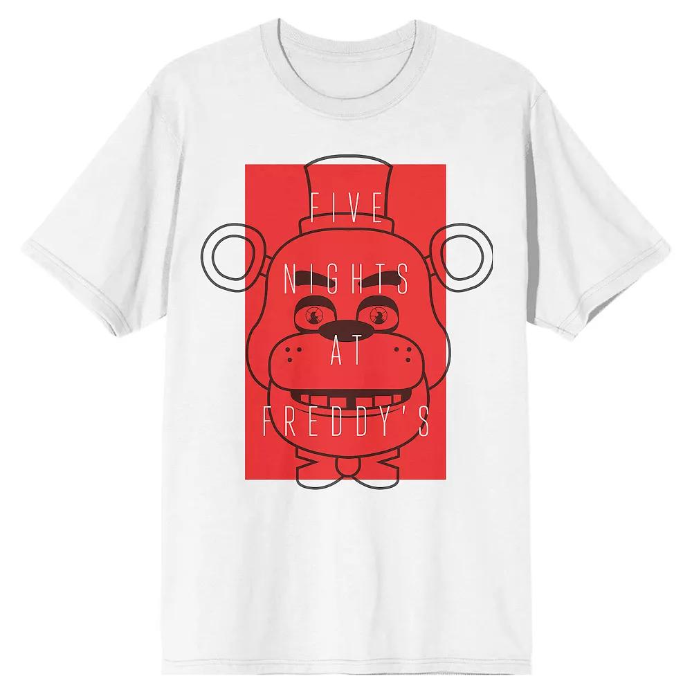 Men's Five Nights at Freddy's Minimalist Portrait Graphic Tee,  Product Image