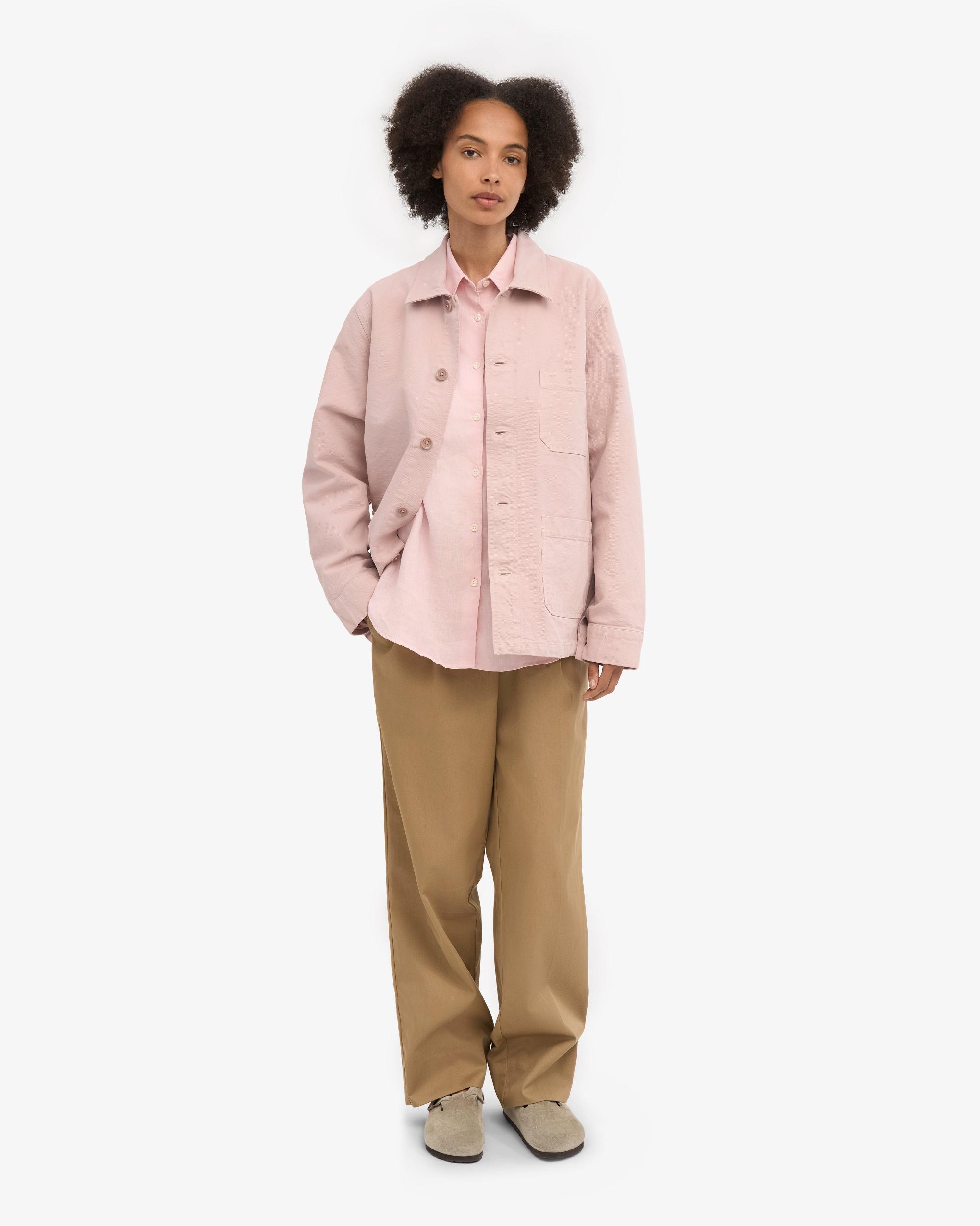 Organic Workwear Jacket - Stone Blue Product Image