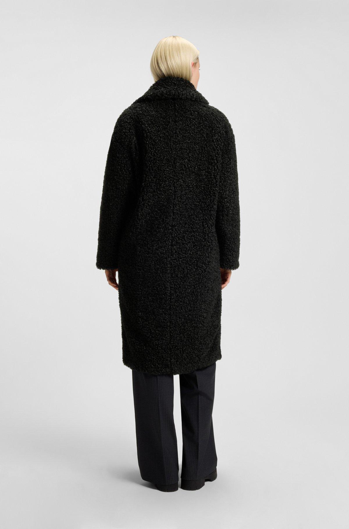 Faux-fur coat in an oversized fit Product Image