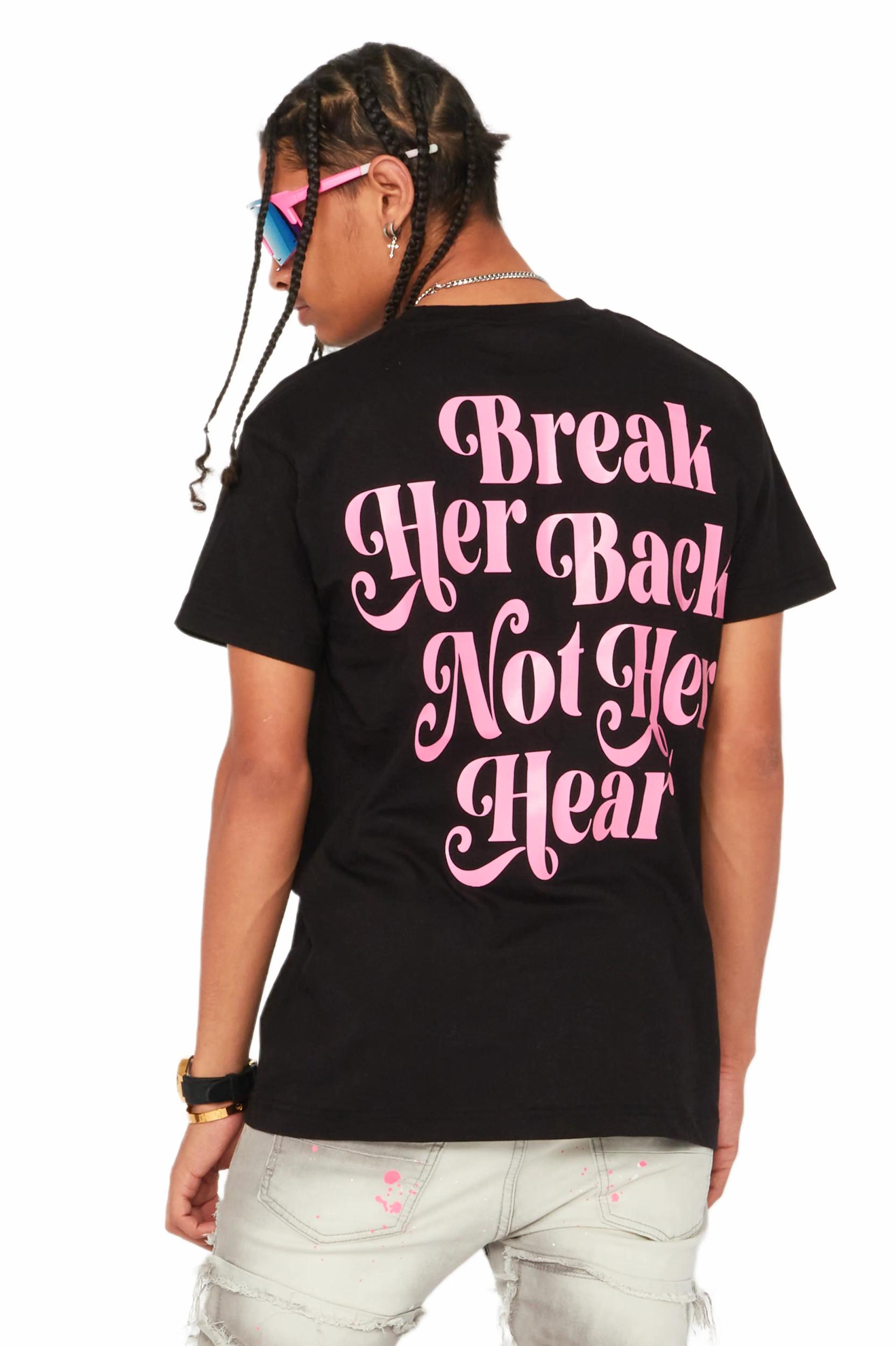 Diamo Black Graphic T-Shirt Male Product Image