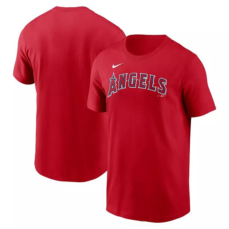 Mens Nike Los Angeles Angels Fuse Wordmark T-Shirt Product Image