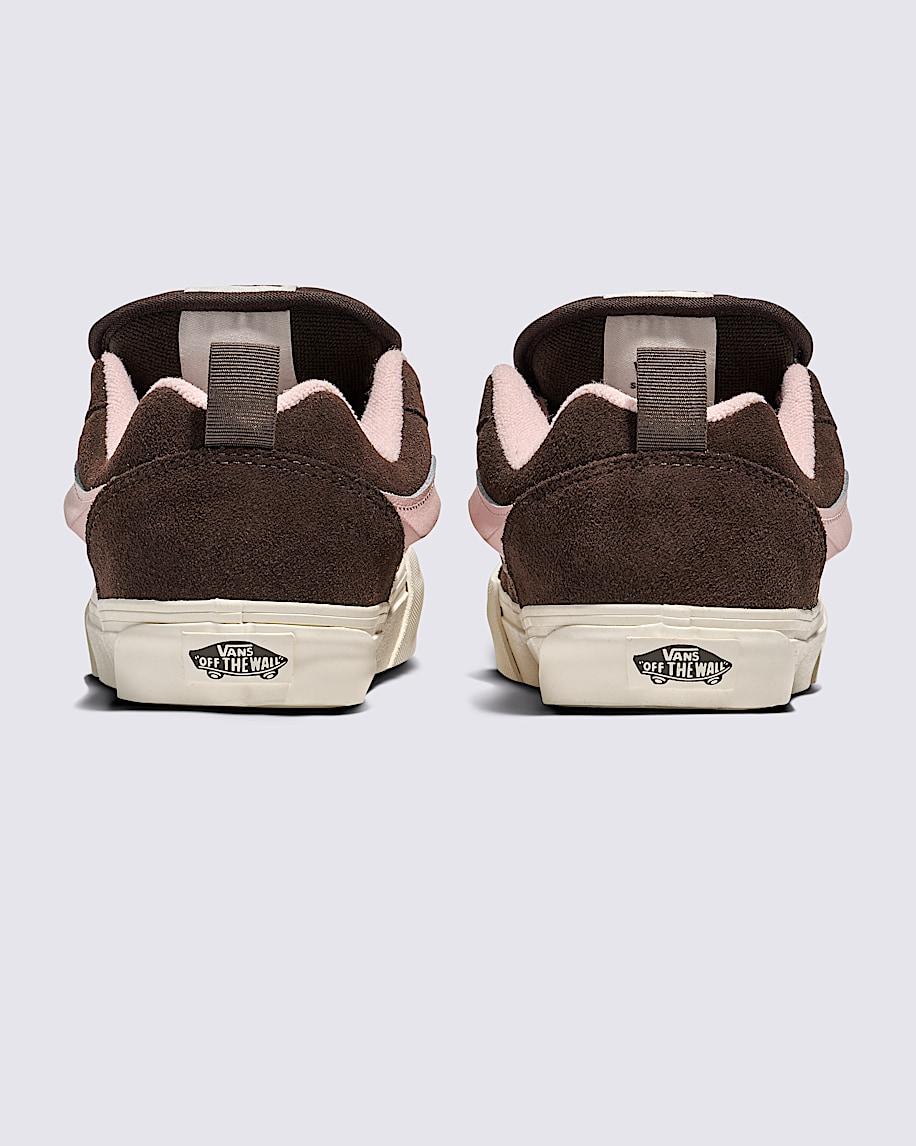 Knu Skool Shoe in Brown / Sepia Rose Pink| Vans US Product Image