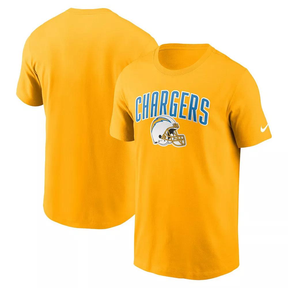 Men's Nike Gold Los Angeles Chargers Team Athletic T-Shirt, Size: 3XL Product Image