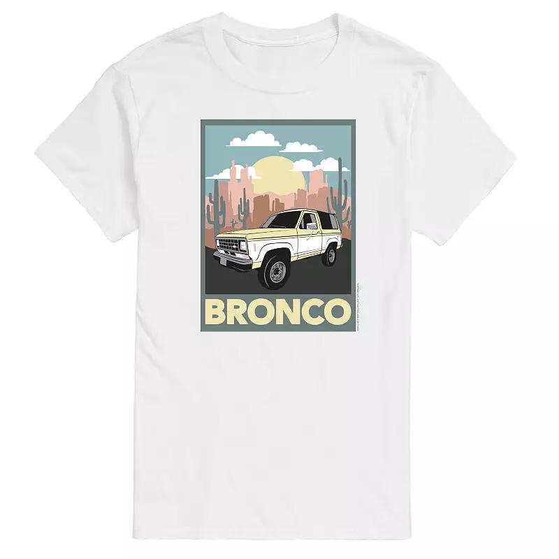 Big & Tall Ford Bronco Desert Graphic Tee, Men's,  Product Image