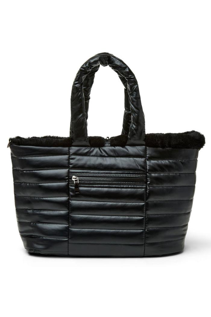 Duplex Reversible Faux Fur Tote Product Image