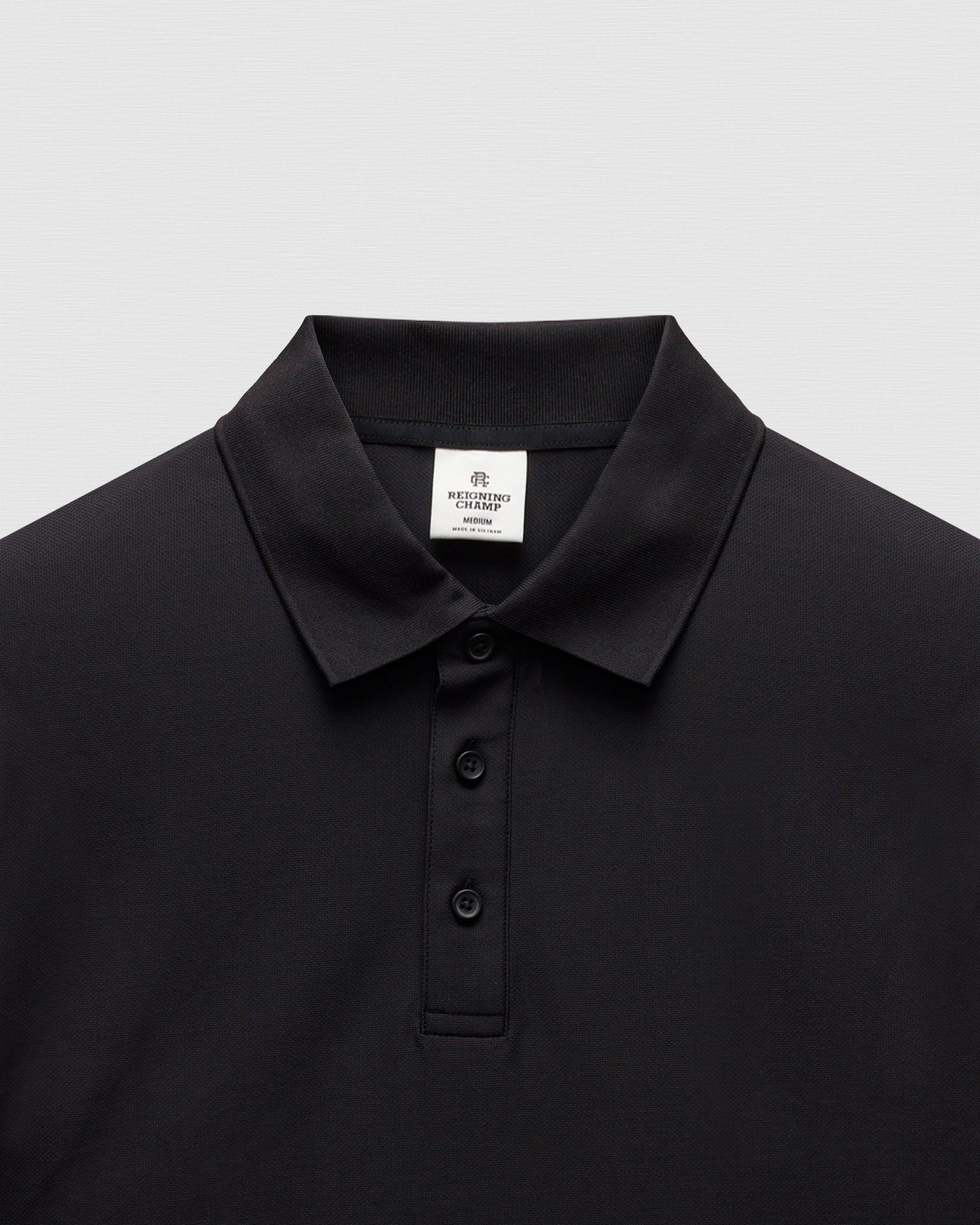 Tech Pique Playoff Standard Long Sleeve Polo Male Product Image