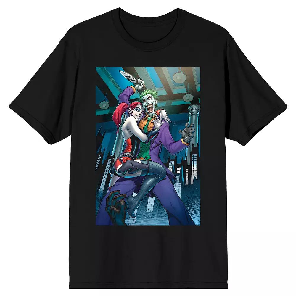 Men's Joker and Harley Quinn Cuddle Tee,  Product Image