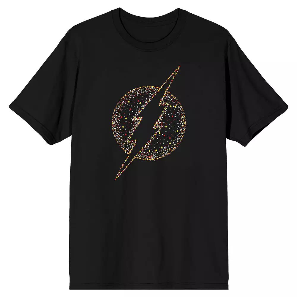 Men's The Flash Yellow Dots Logo Tee,  Product Image