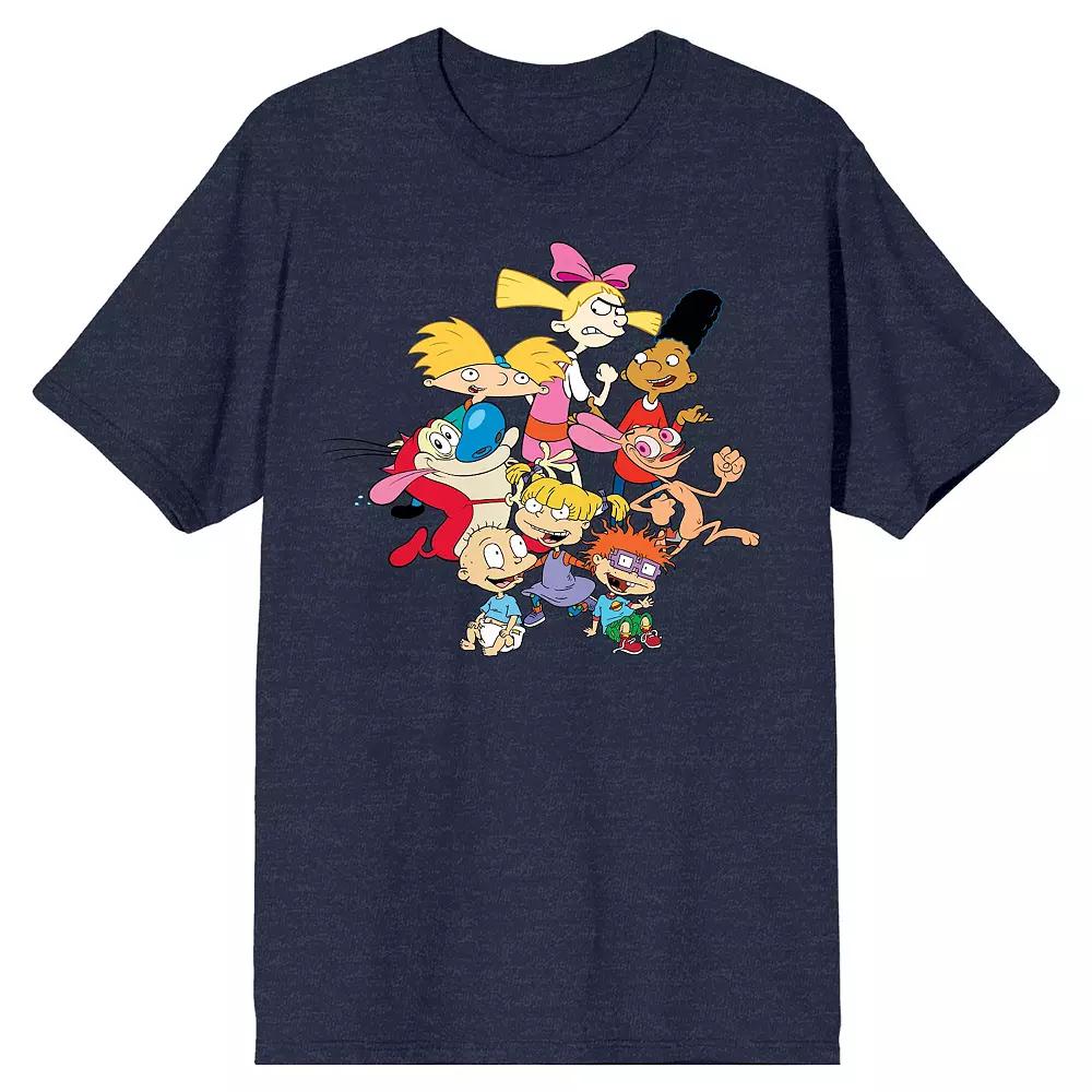 Men's Nick 90s Characters Tee,  Product Image