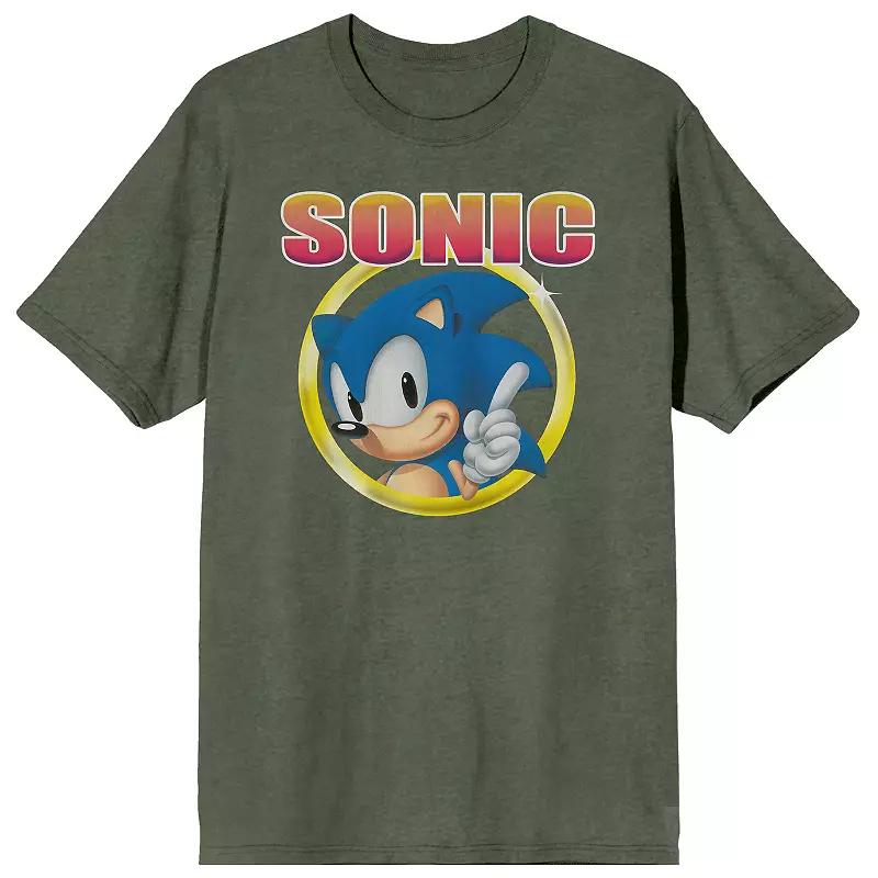 Men's Sonic Hedgehog Graphic Tee,  Product Image