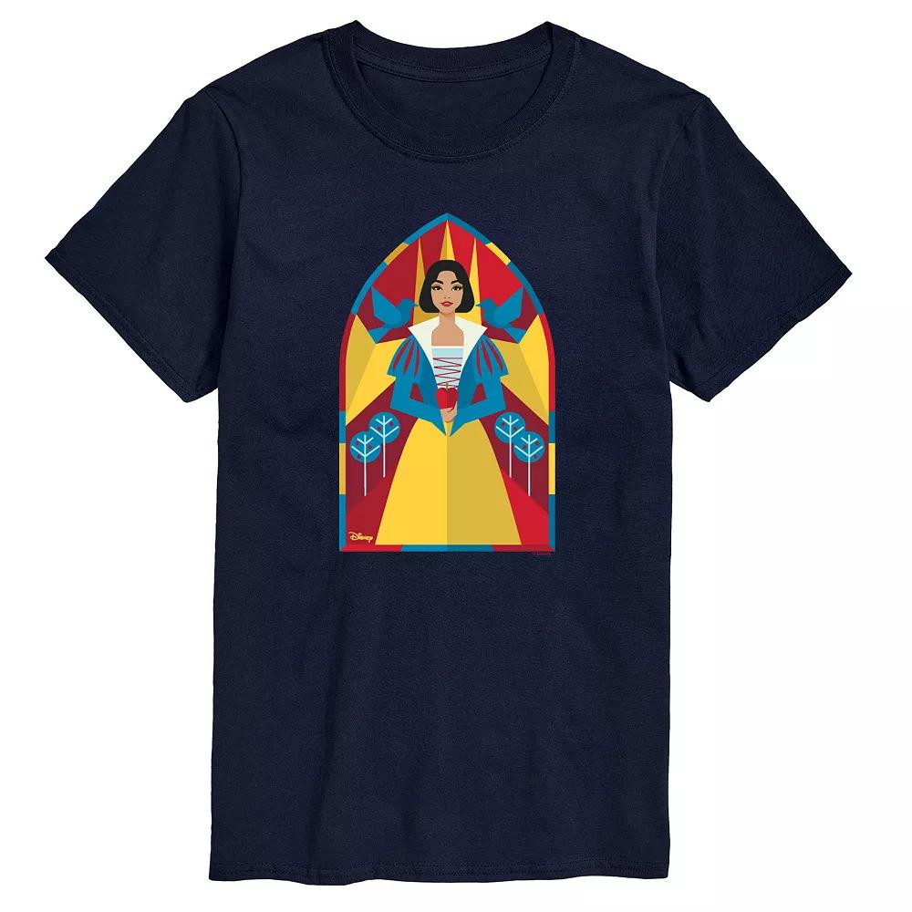 Disney's Snow White Big & Tall Stained Glass Graphic Tee, Men's,  Product Image