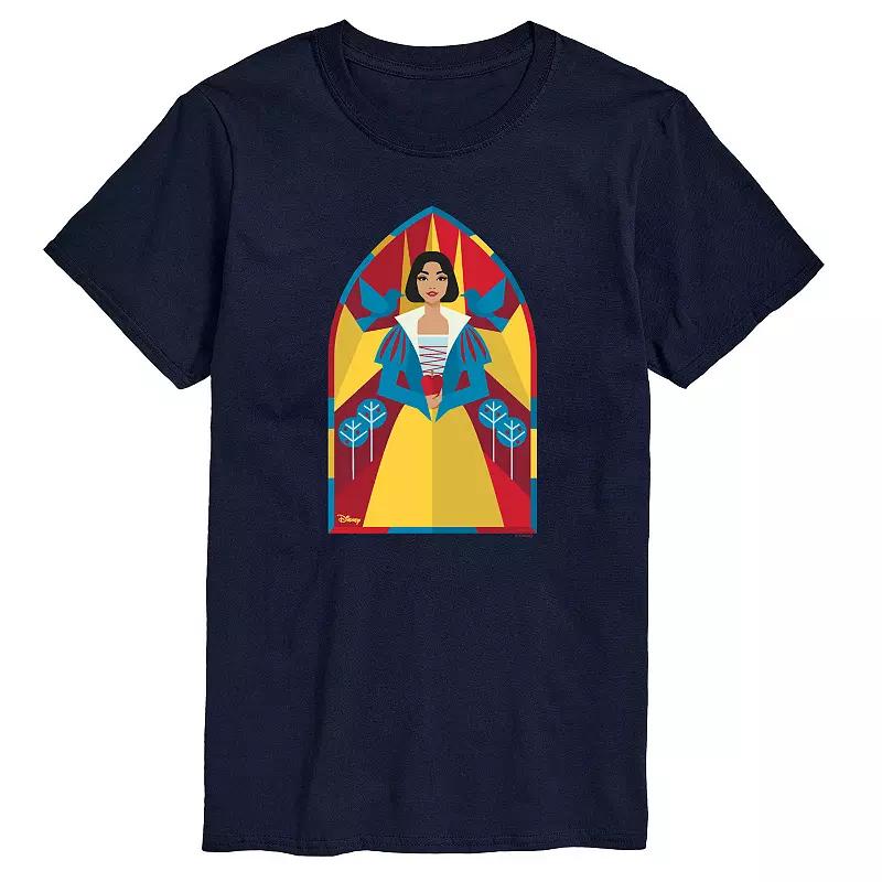 Disney's Snow White Big & Tall Stained Glass Graphic Tee, Men's,  Product Image