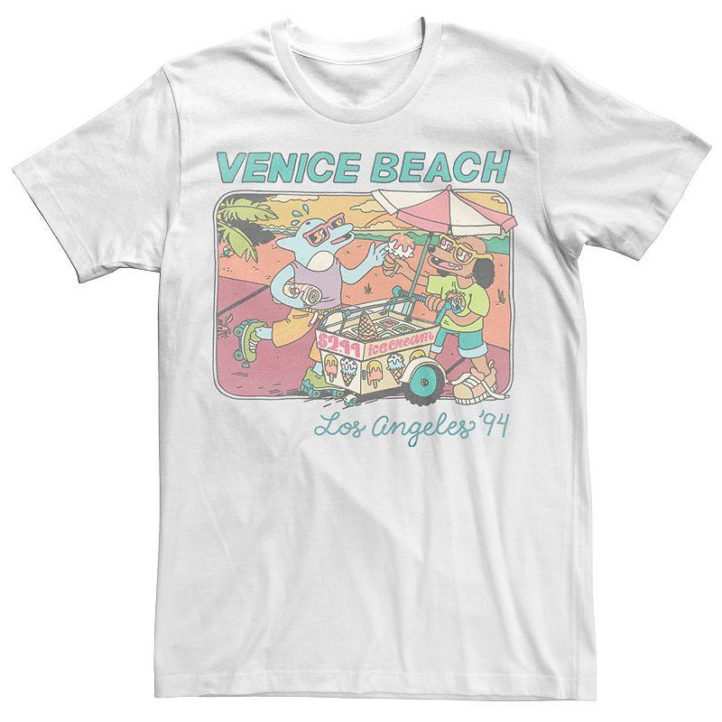Men's Venice Beach Los Angeles Animal Doodles Tee,  Product Image