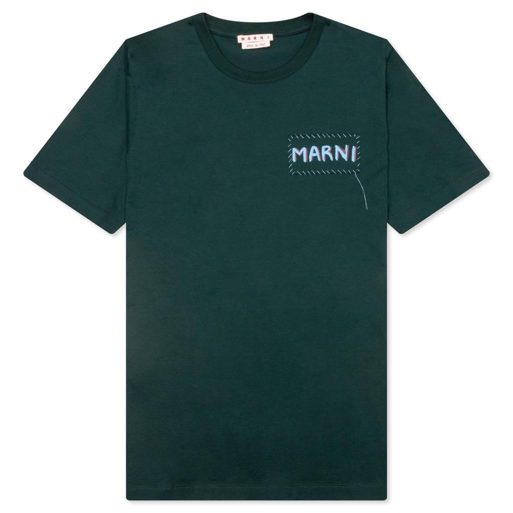 Patch T-Shirt - Spherical Green Male Product Image