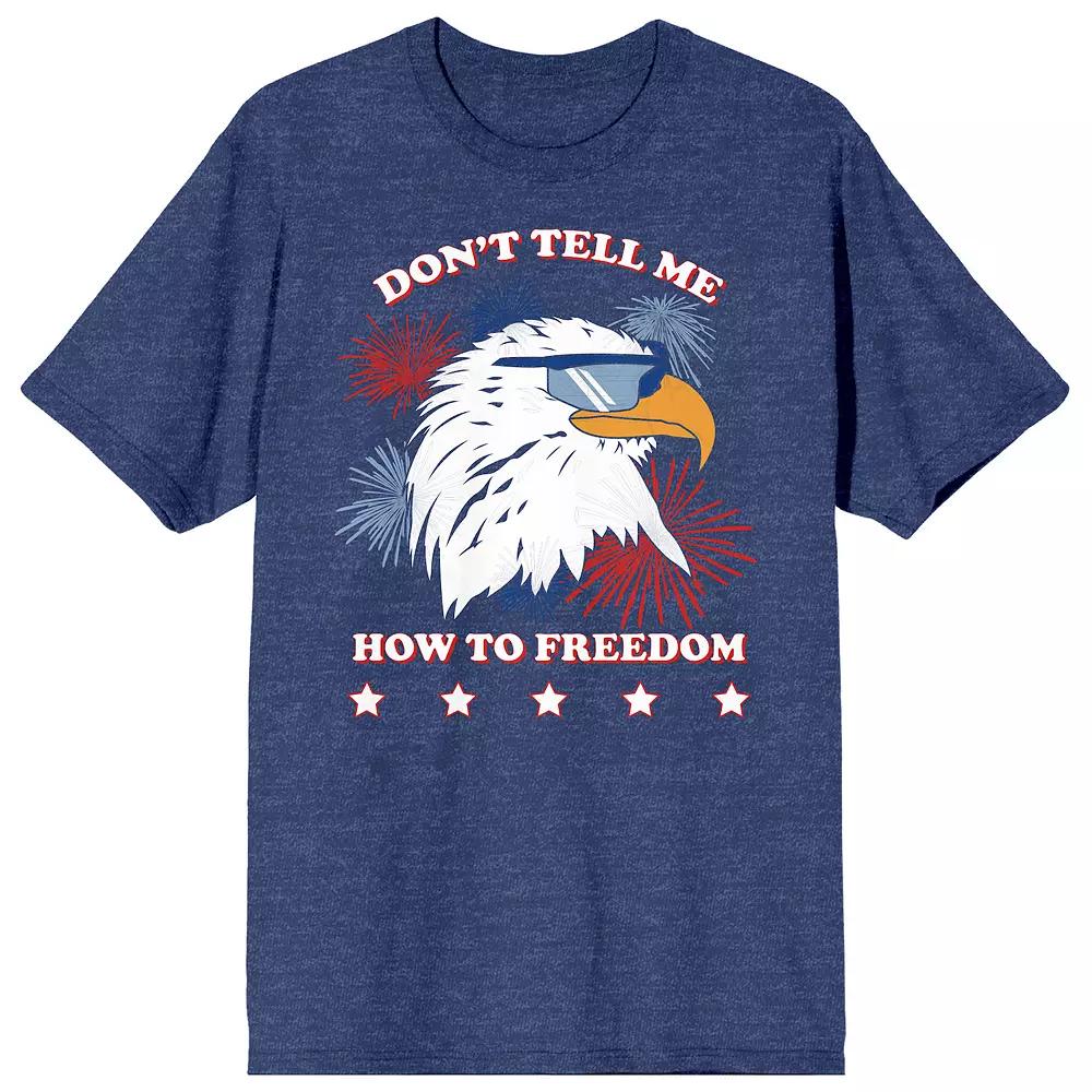Men's Americana Dont Tell Me How To Freedom Tee,  Product Image