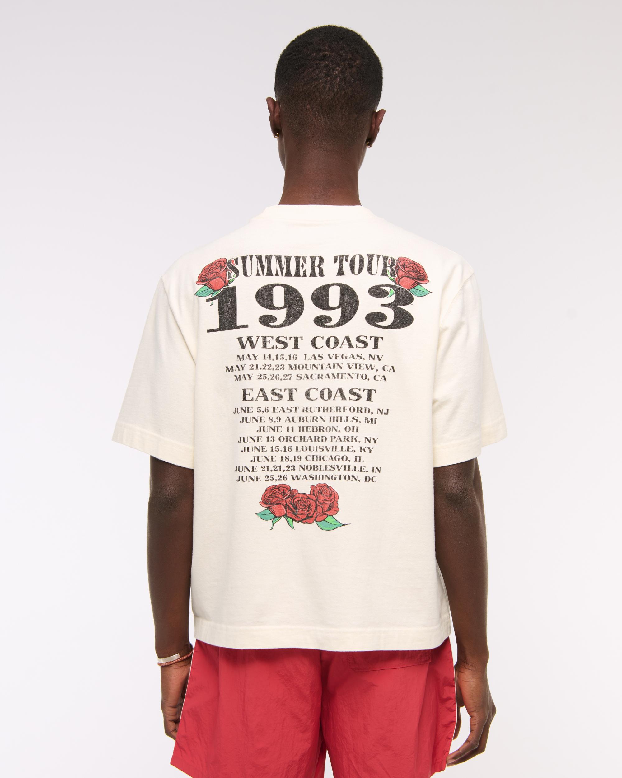 Cropped Grateful Dead Graphic Tee Product Image