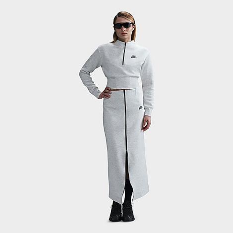 Nike Sportswear Tech Fleece Women's Cropped 1/2-Zip Top Product Image