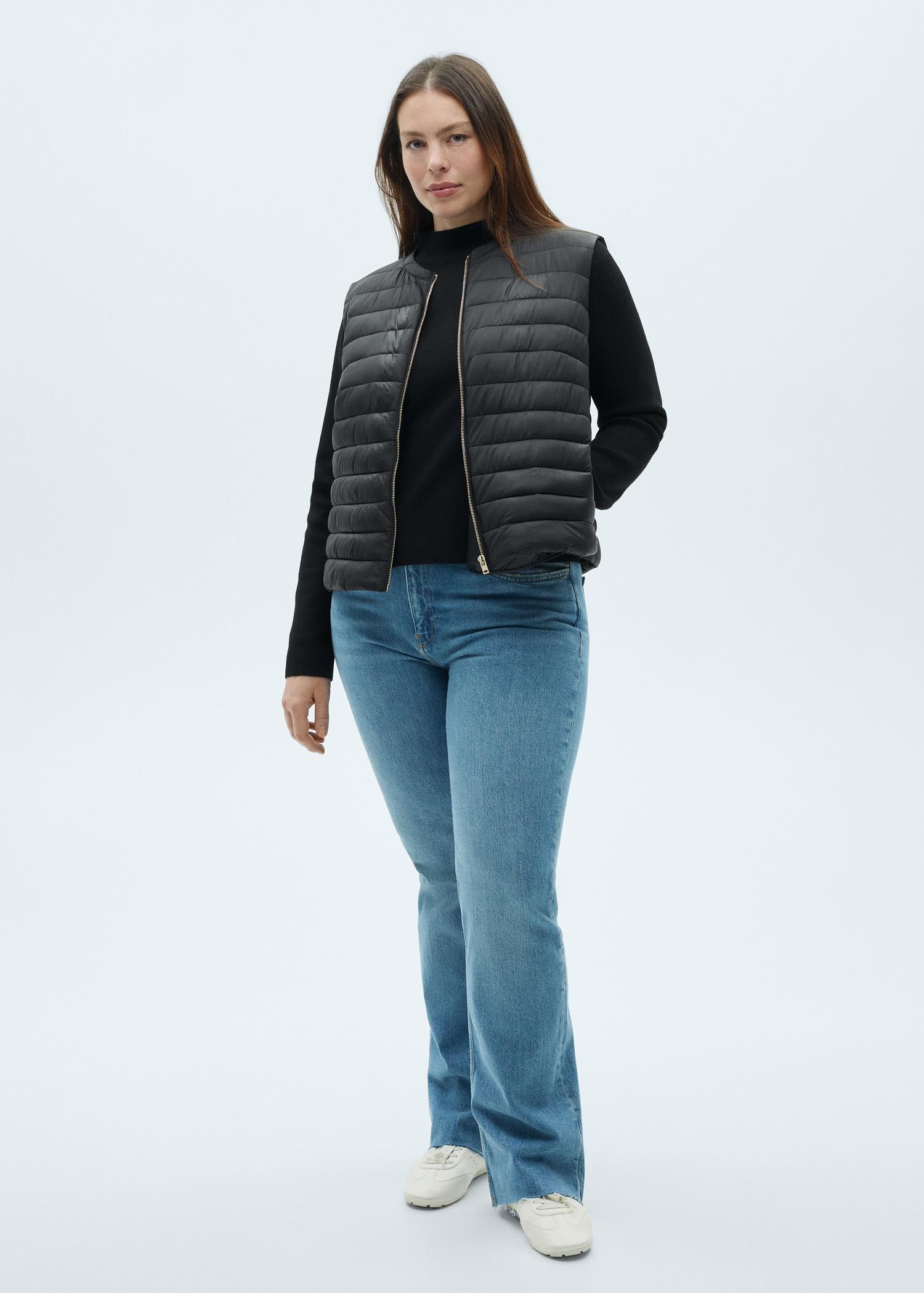 Quilted gilet - Women | MANGO USA Product Image