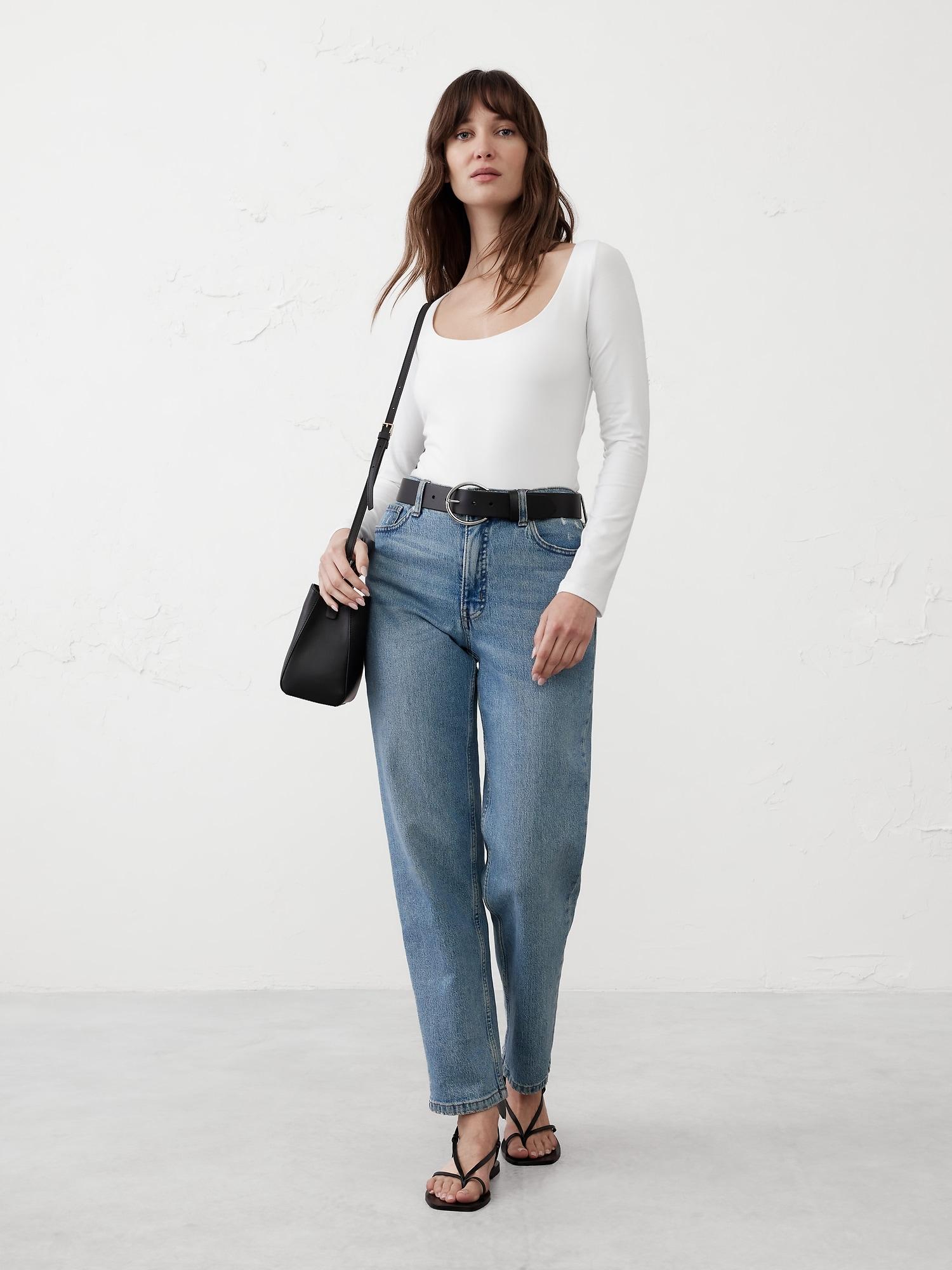 Soft Stretch Scoop-Neck T-Shirt Product Image