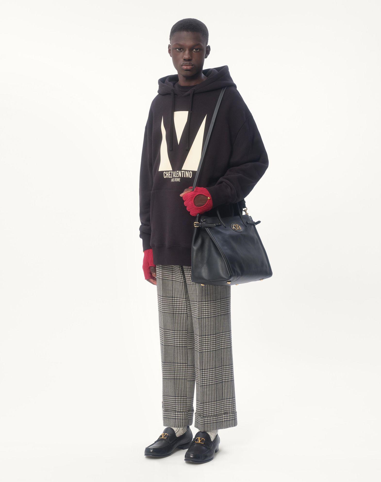 Valentino Garavani Antibes Medium Leather Shopping Bag Product Image