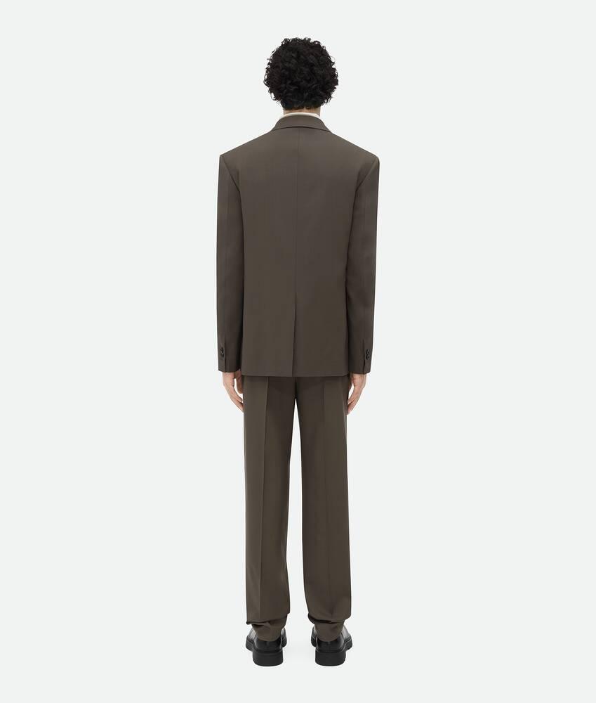 Men's Light Wool Twill Jacket in Olive Product Image