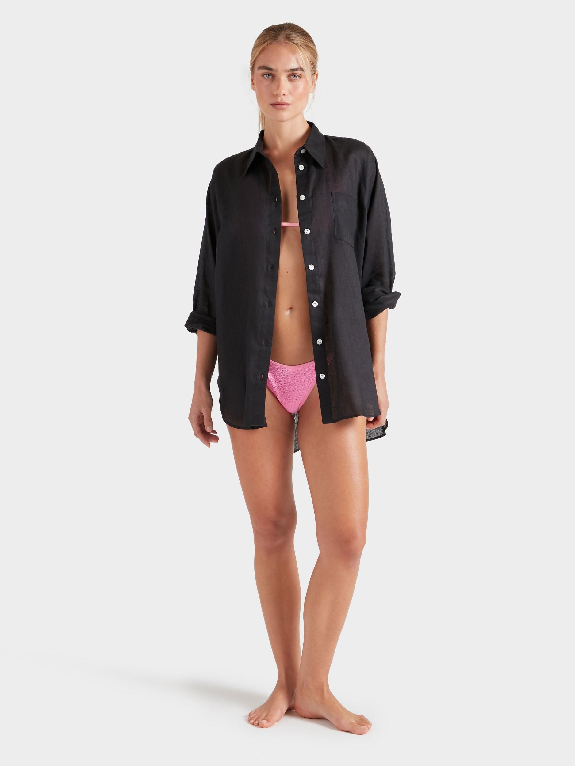 Oversized Shirt - Black Product Image