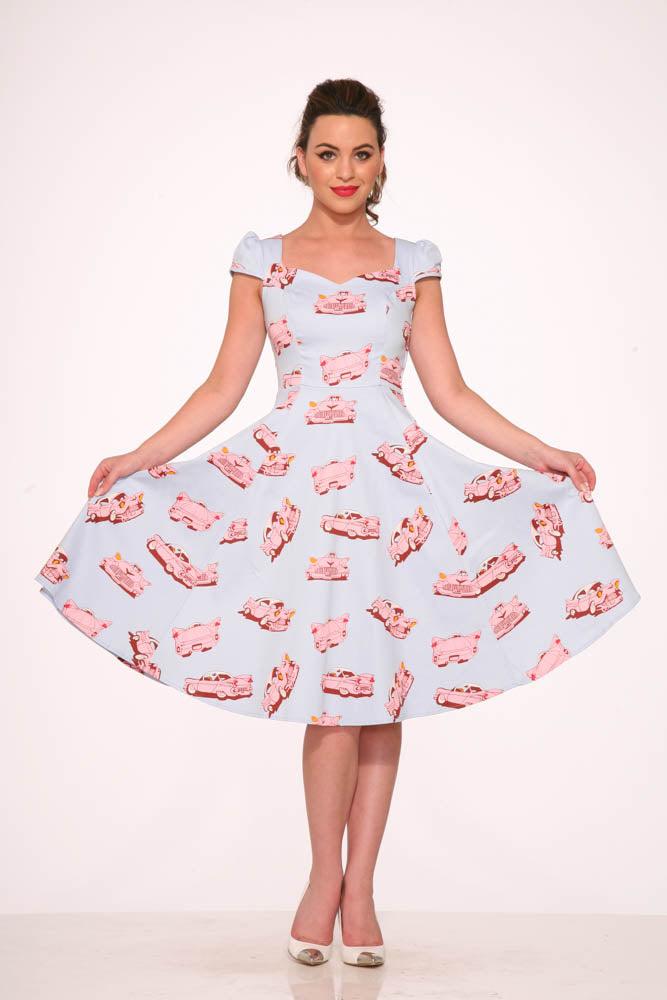 Car Hop Swing Dress Product Image