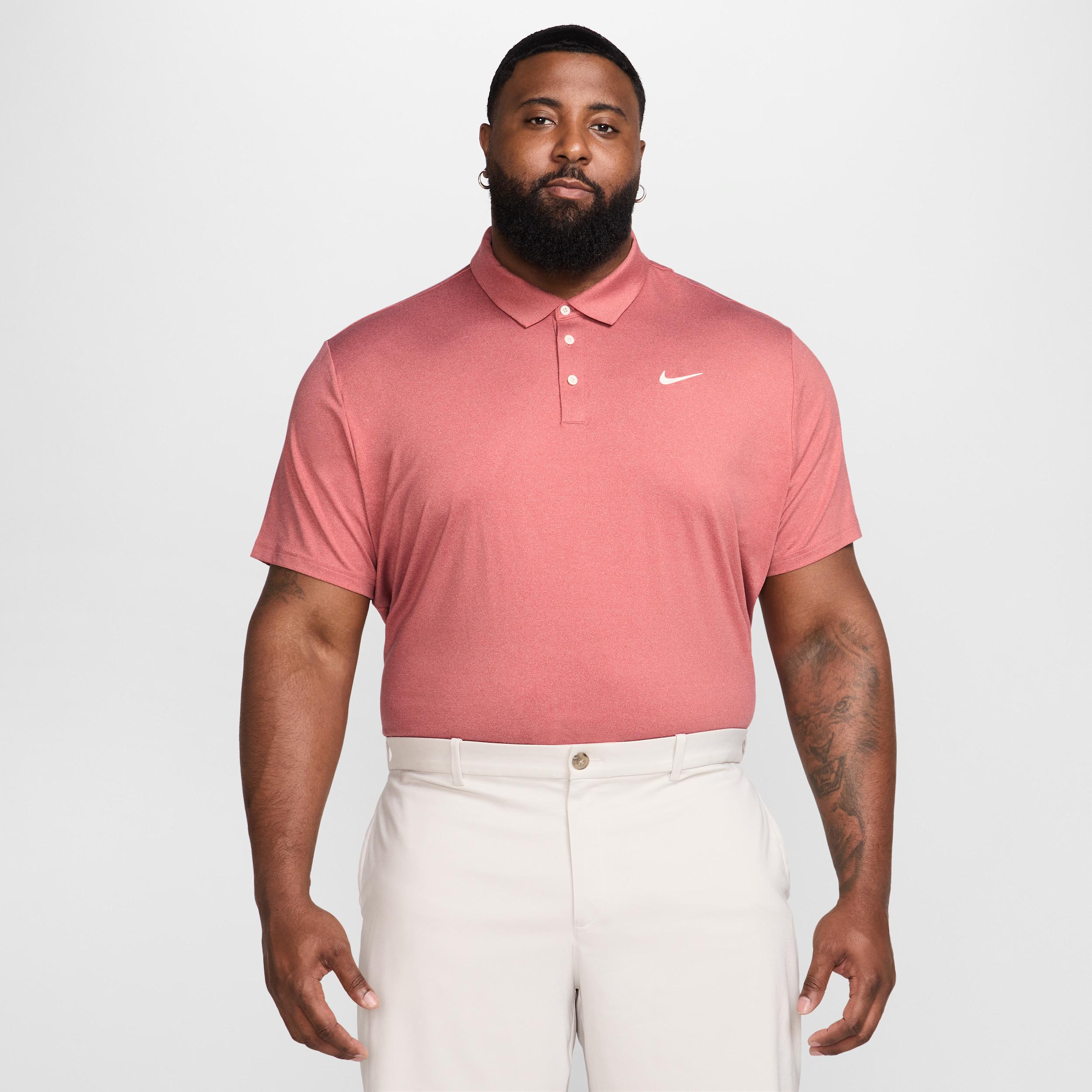 Nike Men's Tour Dri-FIT Heathered Golf Polo Product Image